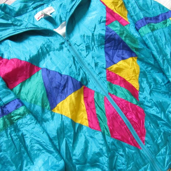 J.S. Authentics Vintage Windbreaker Jacket - Picture 4 of 6